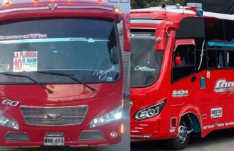 Buseta se volcó en la vía Funza: empresa se pronuncia