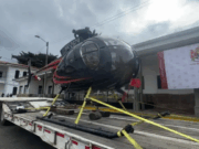Incautan helicóptero con presuntos vínculos con el narcotráfico en Cundinamarca