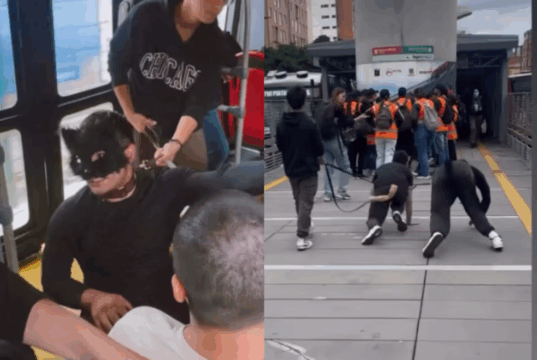 En Transmilenio usuarios se vieron sorprendidos por la presencia de Therians