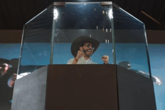 Así le toca hacer campaña a Abelardo de la Espriella por amenazas del ELN