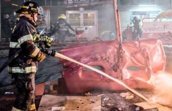 Incendian señalización vial y generan caos en Soacha
