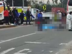 En Mosquera grave accidente de transito cobro la vida de una persona