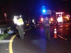 Siniestro vial en la vía Bogotá deja una persona fallecida