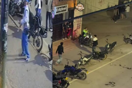 Violenta riña en zona de bares desata miedo en Madrid