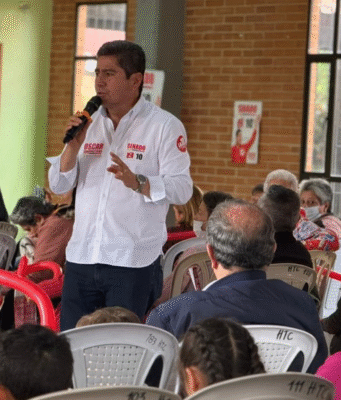 Óscar Sánchez León es elegido senador de la República