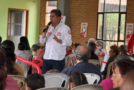 Óscar Sánchez León es elegido senador de la República