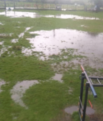 Fuertes lluvias generan inundaciones en Facatativá