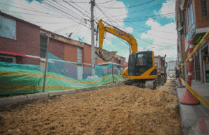 Avanzan obras de mejoramiento vial en Madrid