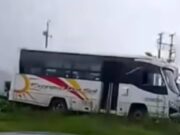 ¡Impactante accidente en Facatativá! Bus intermunicipal se sale de la vía