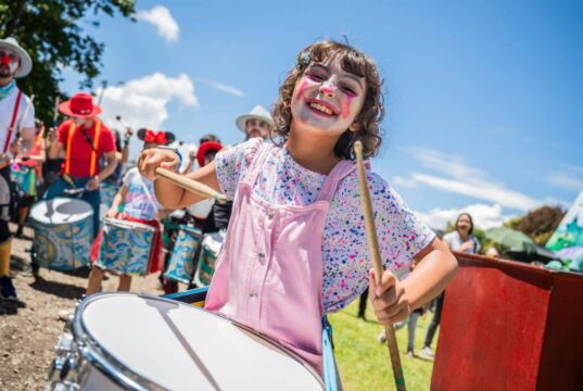 Más de 12 mil niños celebraron el Día de la Niñez en Madrid