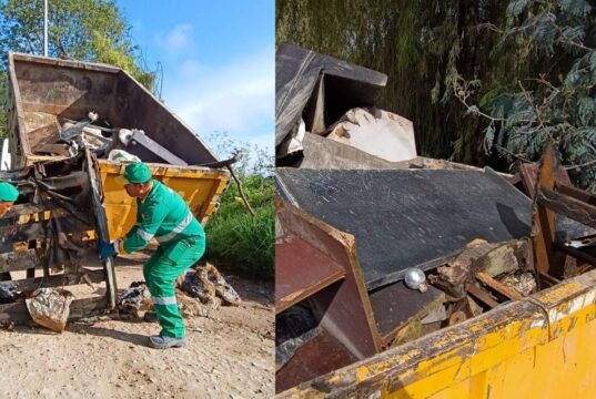 En Mosquera: retiran toneladas de basura en impactante operativo