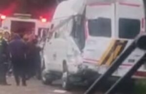 ¡Atención conductores! Fuerte accidente complica el paso en la vía Siberia