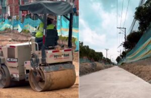 Importante vía en Madrid entra en su fase final de construcción