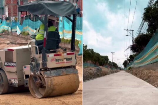 Importante vía en Madrid entra en su fase final de construcción