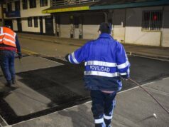 Funza interviene vías clave para evitar accidentes y ordenar el tránsito