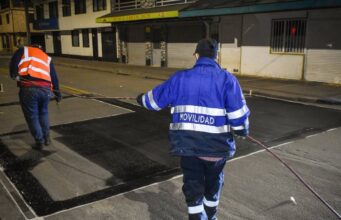 Funza interviene vías clave para evitar accidentes y ordenar el tránsito