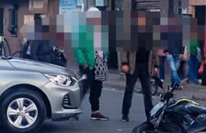 Choque en Mosquera generó caos vehicular