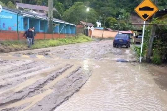 Lluvias generan emergencias en al menos ocho municipios de Cundinamarca