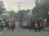 Caos en la vía Mosquera–Madrid: accidente deja motociclista herido