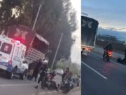 Caos en la vía Mosquera – Bogotá: choque genera congestión