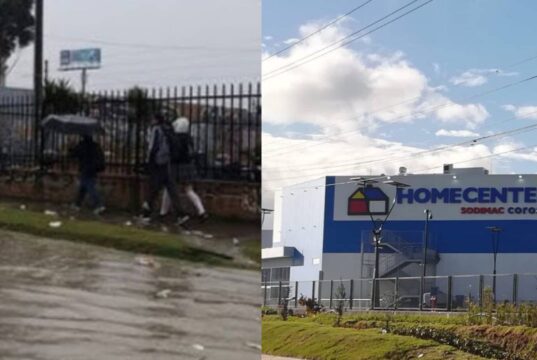 Fuertes lluvias vuelven crítica la movilidad en sector Homecenter