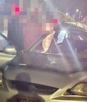 Fuerte accidente dejó una persona herida y afectó la movilidad en Bogotá