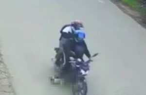 Indignación en Madrid: motociclistas atropellaron y mataron a un perro
