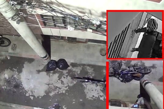 Denuncian intento de robo en Madrid