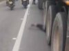 Trágico accidente: motociclista murió tras choque con tractocamión