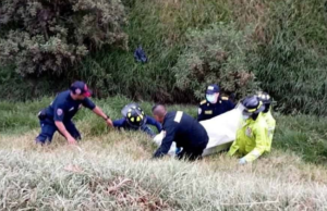 Macabro hallazgo en Soacha: Bomberos encontraron un cadáver