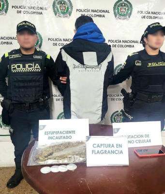 Operativos sorpresa en Mosquera dejaron capturas y drogas incautadas