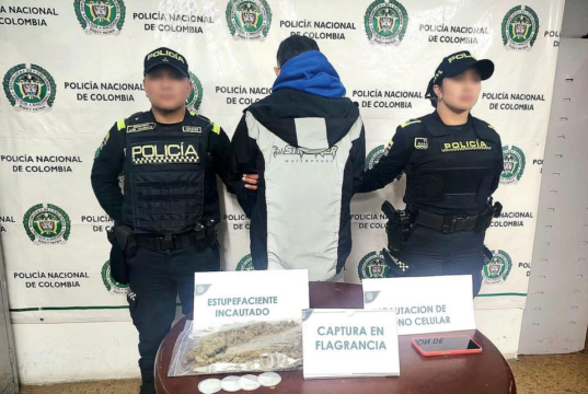 Operativos sorpresa en Mosquera dejaron capturas y drogas incautadas