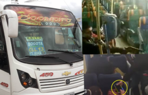 Pasajeros fueron asaltados dentro de bus intermunicipal