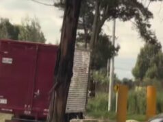 En Funza furgones estarían usando un paso prohibido en la vía perimetral