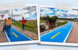 Funza interviene uno de los sectores más transitados por biciusuarios