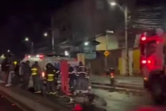 Motociclista resultó lesionado en accidente en la vía Funza – Mosquera