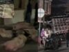 Así quedó una vivienda tras el violento choque de un camión cargado con cerdos