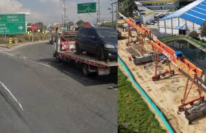 Inician cierres temporales en la glorieta de Mosquera