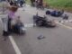 ¿Qué pasó en la vía perimetral de Funza? Investigan choque entre motociclistas