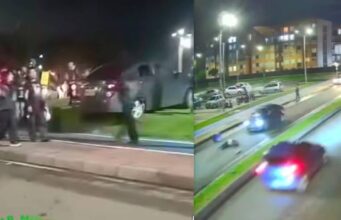 Grave accidente en Mosquera: vehículo arrolló a varias personas