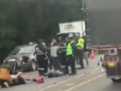 ¡Caos total en la vía Funza-Siberia! Accidente paraliza el tráfico