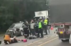 ¡Caos total en la vía Funza-Siberia! Accidente paraliza el tráfico