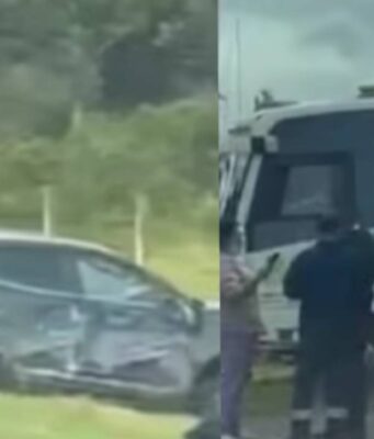 Fuerte accidente en la vía Siberia-Cota deja varios lesionados