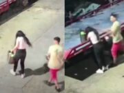 Cámaras captaron brutal ataque contra una mujer, el agresor sigue libre