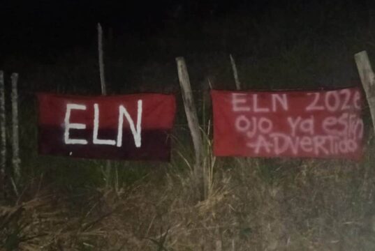 Alerta en Cundinamarca: hallan cilindro con símbolos de un grupo armado