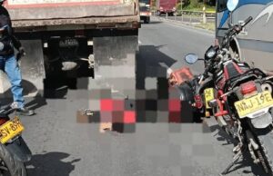 Dos motociclistas murieron en accidentes viales en Mosquera