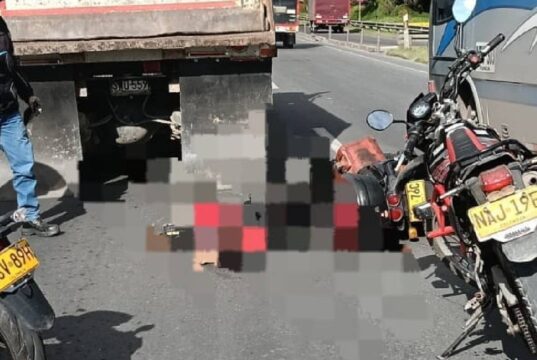 Dos motociclistas murieron en accidentes viales en Mosquera