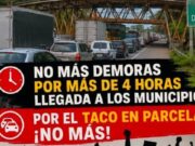 Gran plantón en Puente de Guadua: protesta por demoras de hasta cuatro horas