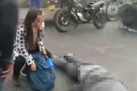 ¡Fatal accidente en la calle 80! Un peatón perdió la vida