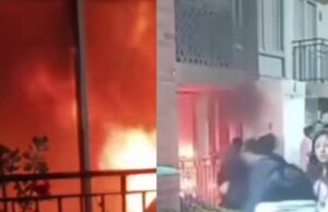 Incendio generó alarma durante la madrugada en conjunto residencial de Madrid